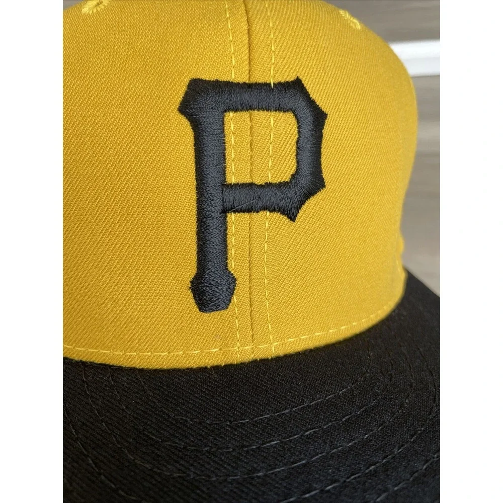 VINTAGE 1990s PITTSBURGH PIRATES‎ ANNCO LOGO MLB MEN'S SNAPBACK HAT MADE IN USA